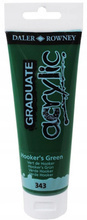 Farba akrylowa Daler Rowney 343 Hookers Green