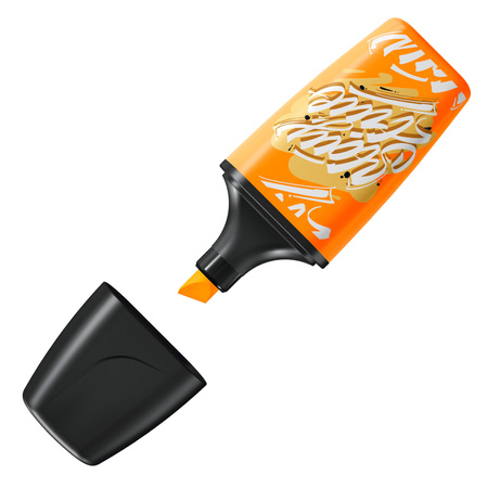 TEXTMARKER STABILO BOSS MINI BY SNNOZE ONE ORANGE