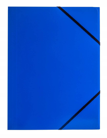 Teczka kartonowa A4 Tetis BT600 z gumką NIEBIESKA