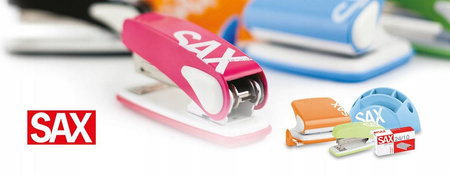 Dziurkacz SAX418 do 25 kartek czarny biurowy