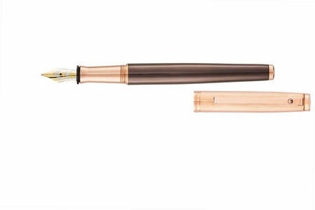 WALDMANN Tuscany PIÓRO WIECZNE STALÓWKA ZE ZŁOTA 18K F