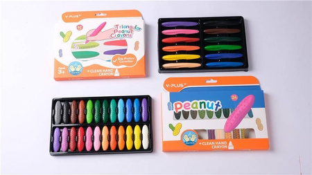 KREDKI ŚWIECOWE TRÓJKĄTNE ORZESZKI TRODAT Y-PLUS 24KOL.CR220300