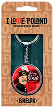 Breloczek I Love Poland Górny Śląsk Hajer