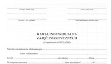 Karta indywidualnych zajęć praktycznych
