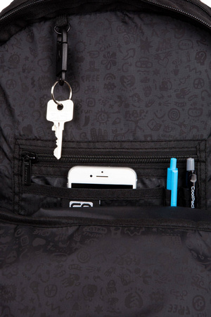 COOLPACK RIDER PLECAK MŁODZIEŻOWY RPET BLACK 2023
