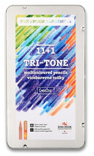 Kredki Trójkolorowe Tri-Tone Koh I Noor 11 kolorów
