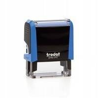 Pieczątka Trodat 4912 niebieska tusz czarny