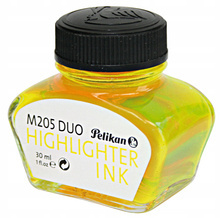 Atrament Pelikan 78LGE Fluorescencyjny Żółty 30 ml