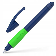 PIÓRO KULKOWE SCHNEIDER BASE BALL, niebiesko-zielone