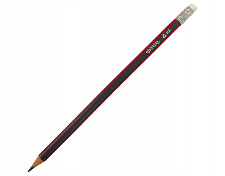 OŁÓWEK COLORINO Z GUMKA TRÓJKATNY