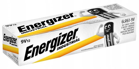 Bateria ENERGIZER Industrial E 6LR61,9V 12szt
