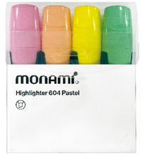 Zakreślacz  604 4 kol. Pastel MonAmi (2063249504)