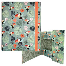 Coolpack teczka przestrzenna z gumką Toucans