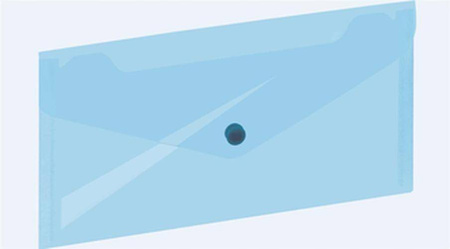 Koperta zatrzaskowa Grand ZP042 format DL niebiesk