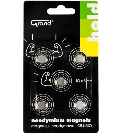 Magnesy neodymowe płaskie GR-N510