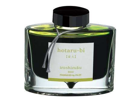 PILOT TUSZ IROSHIZUKU DO PIÓR NAMIKI HOTARU-BI LIGHT GREEN