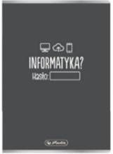 Zeszyt do INFORMATYKI 60 kartek w kratkę Herlitz