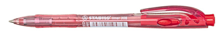 Długopis STABILO liner 308 czerwony F