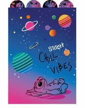 DISNEY BLACK KOŁOBRULION A5 100K KRATKA WZÓR 1 STITCH COOLPACK