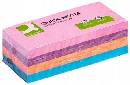 Bloczek samoprzylepny mix karteczki notes