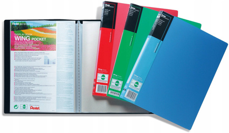Album ofertowy Pentel DCF446 Wing 60 A4 Niebieski