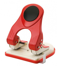 Dziurkacz Perfo 40 do 40 kartek czerwony biurowy