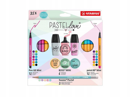 STABILO PASTELLOVE SET 35 SZT