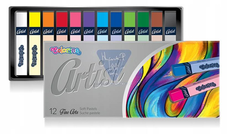 Colorino 65238PTR Pastele Suche 12 kolorów