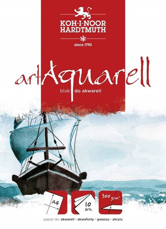 Koh - i -noor Blok Pop Aquarell A4 10 ark 300g