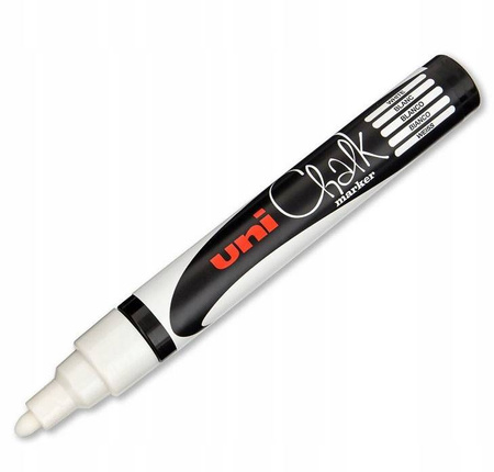 Uni marker kredowy PWE-5M biały