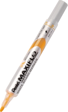 Pentel marker suchościeralny MWL5S Maxiflo pomarańczowy
