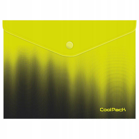 CoolPack Koperta A4 na zatrzask Gradient lemon