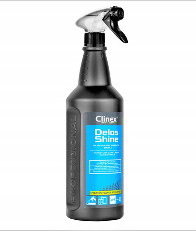 PŁYN CLINEX DO MYCIA I PIELĘGNACJI MEBLI MATOWYCH 1L.