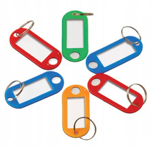 Zawieszki do kluczy Tetis GB200 pudełko 6 szt. mix