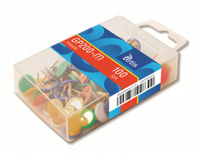 Pinezki Tetis GP200 pudełko 100 szt. MIX KOLORÓW