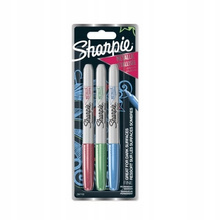 Marker permanentny okrągły 3kol Sharpie