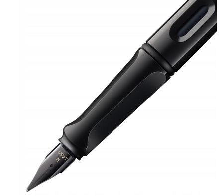 Pióro wieczne Lamy Safari All Black Multi Rings EF