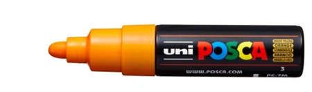 Marker Posca PC-7M - Uni - CIEMNO ŻÓŁTY