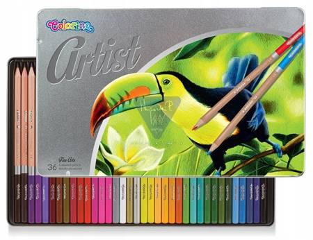 Colorino kredki ołówkowe Artist 36 kol.