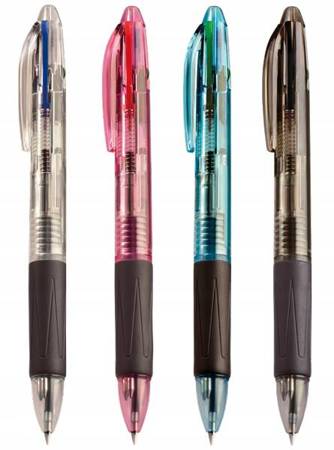 Długopis Tetis KD800 czterokolorowy 0,7 mm