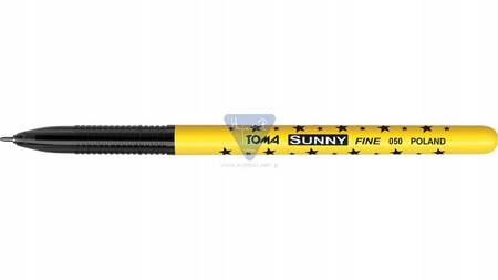 Długopis Toma FINE SUNNY w gwiazdki, 0,7 mm TO-050
