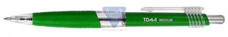 Długopis automatyczny Medium Toma TO-038 Zielony